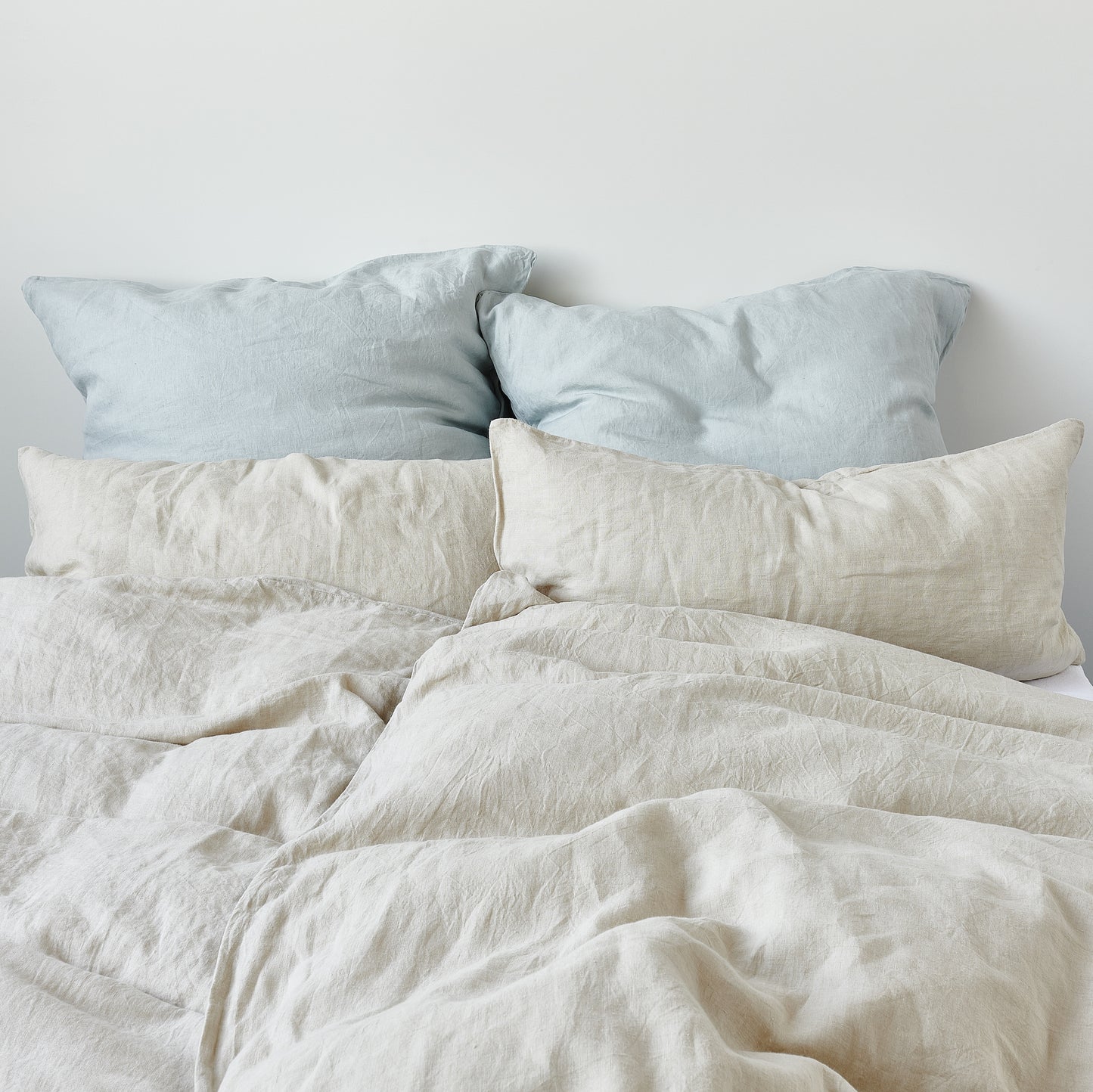 Leinen-Kissenbezug Sand LEINEREI