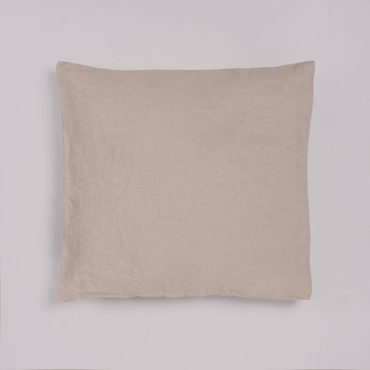 Leinen-Kissenbezug 40x40 cm Finca Taupe