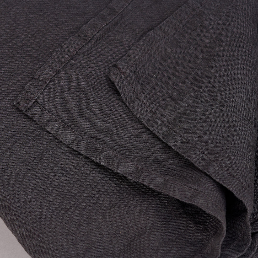 Leinen-Tischdecke Cozy Anthrazit