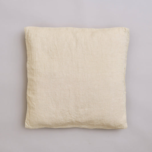 Leinen-Kissenbezug 40x40 cm Sand LEINEREI