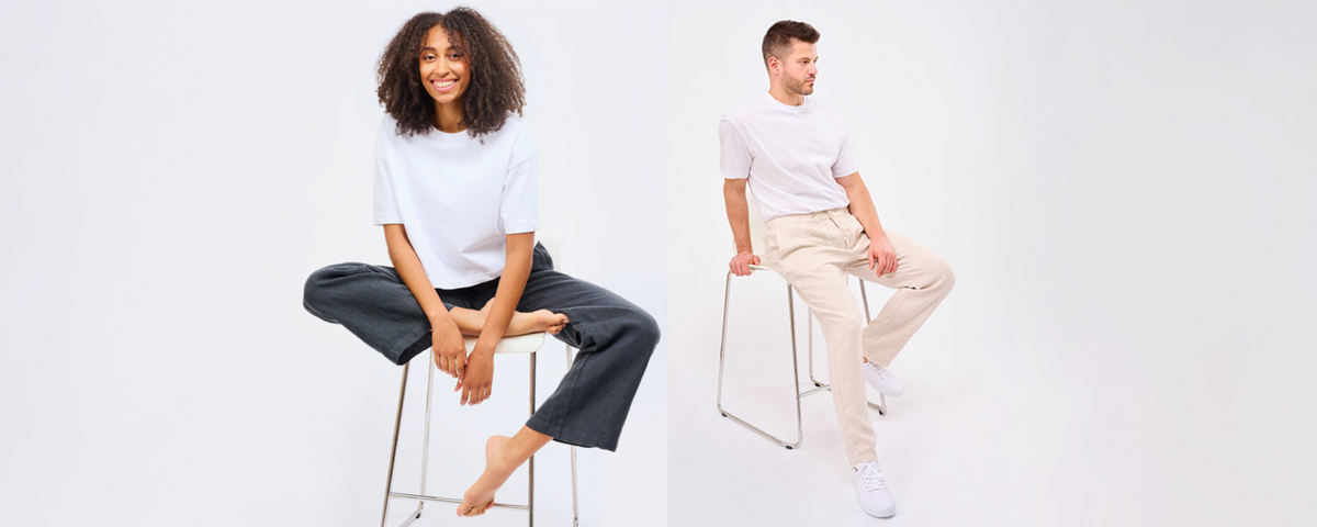 Leinenkleidung für Damen und Herren