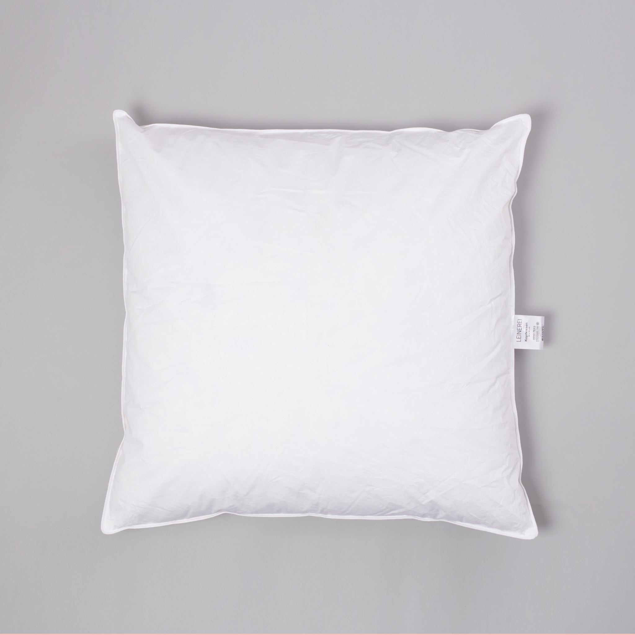 Daunen-Kopfkissen 80x80 cm Medium LEINEREI