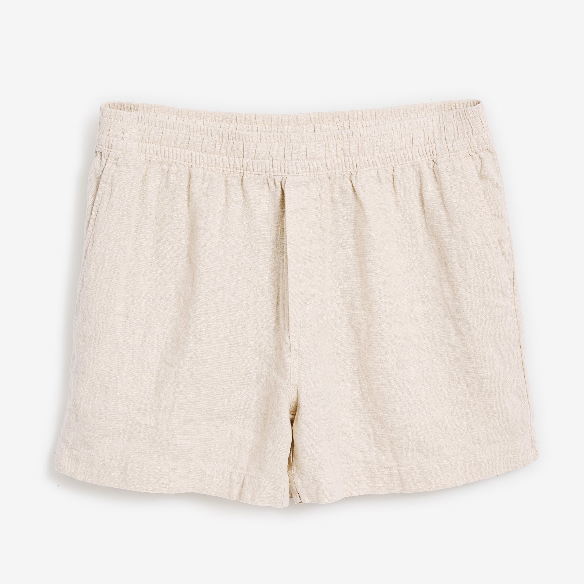Leinen Shorts Herren Sand