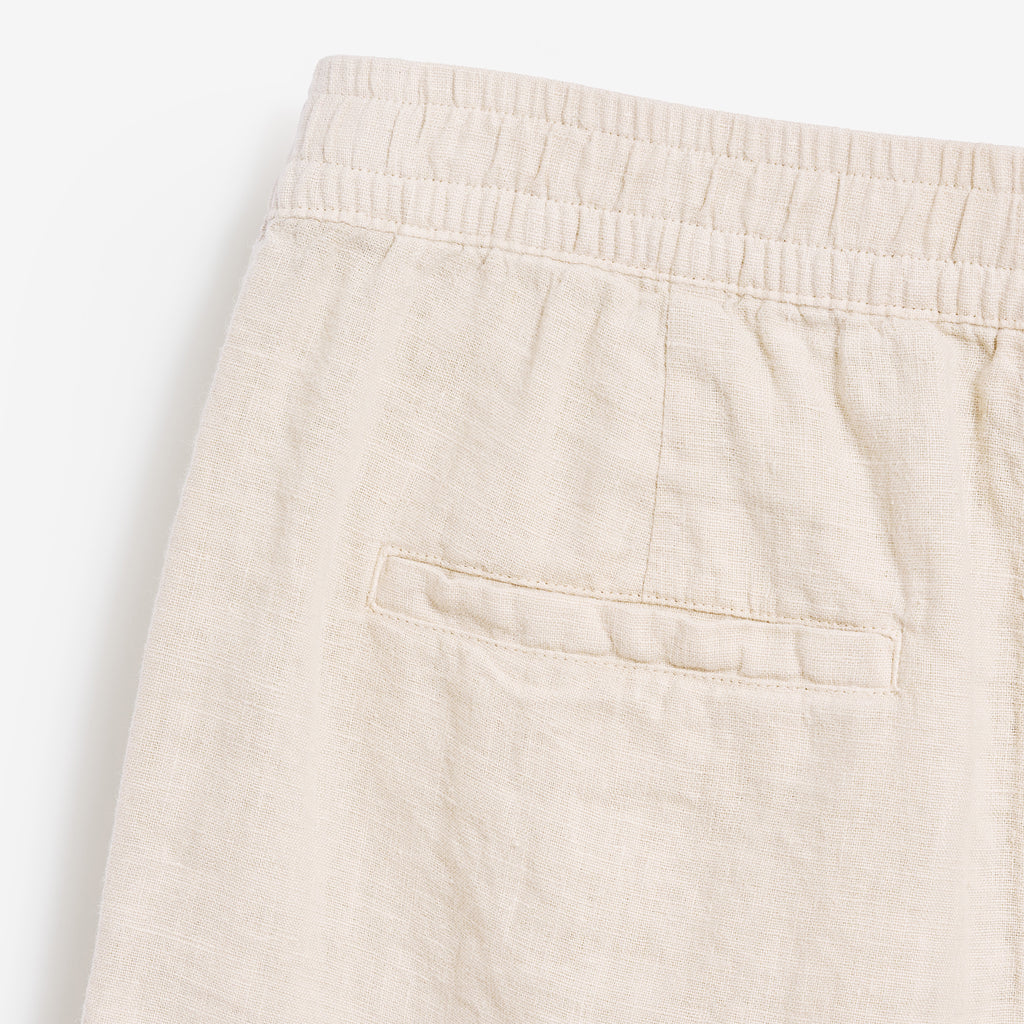 Leinen Shorts Herren Sand