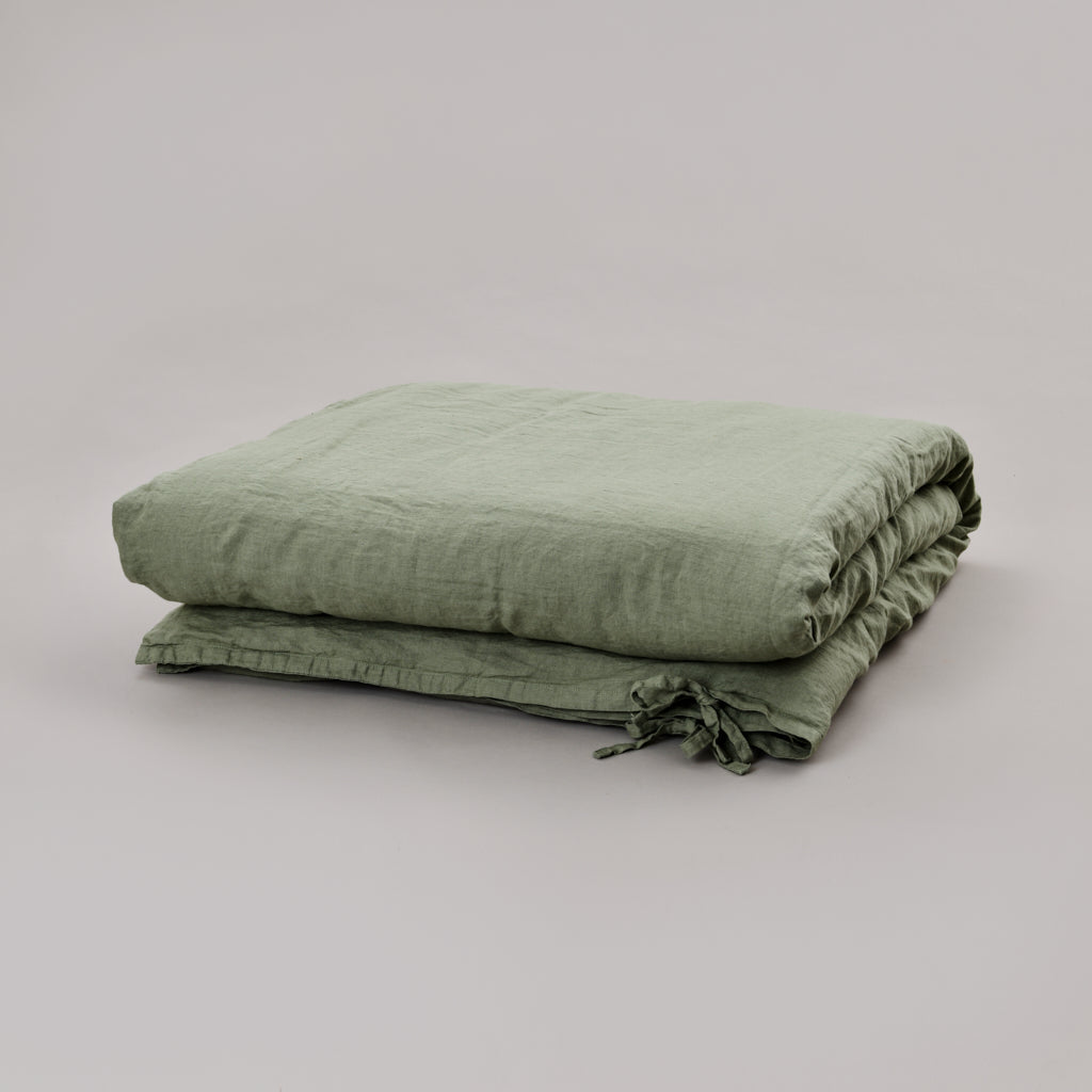 Leinen-Bettwäsche Set Dünengras 200x200 cm LEINEREI