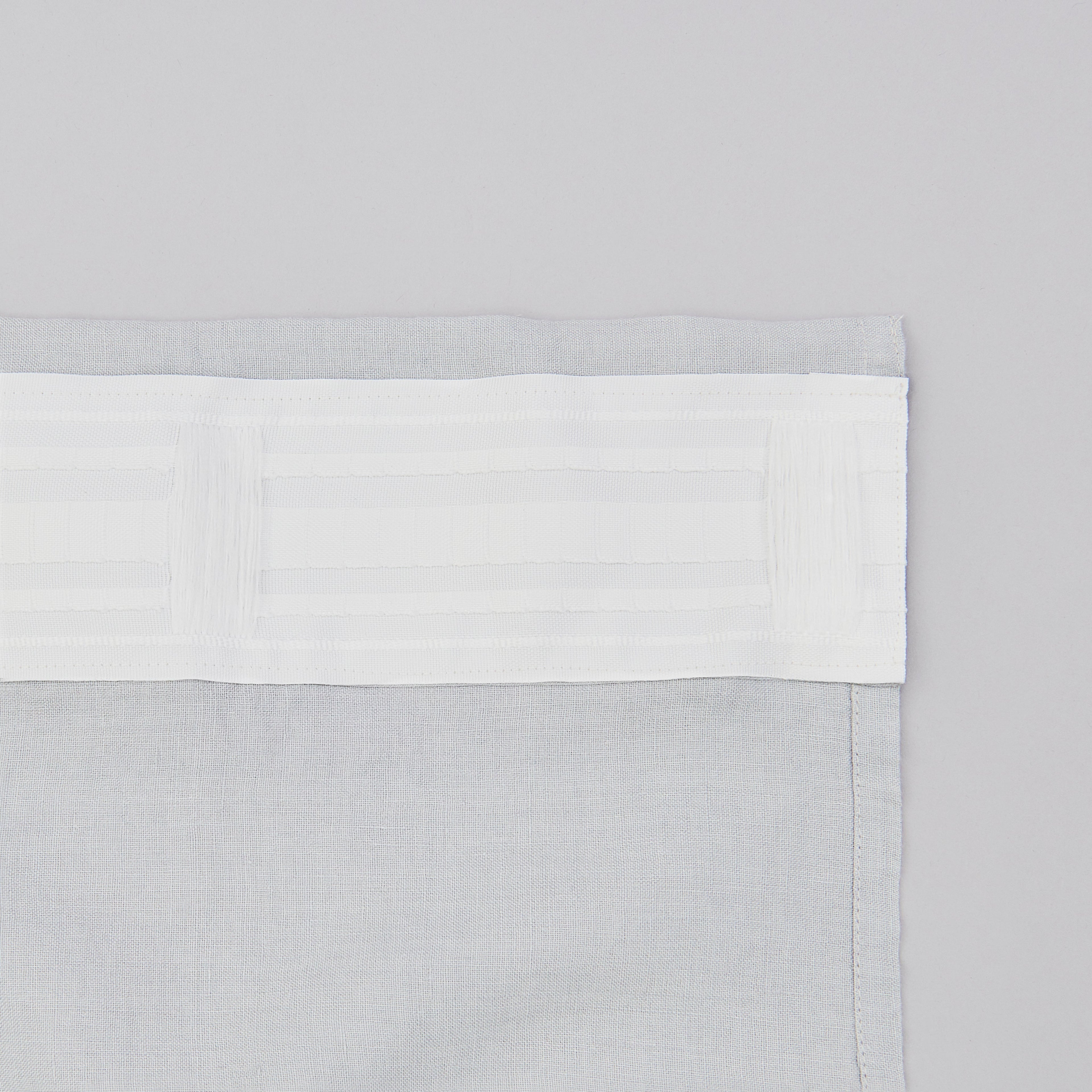 Leinen-Vorhang grau von LEINEREI - Premium Leinen, made in Europe aus 100% gewaschenem Leinen. Weiches Leinen für maximalen Komfort. Hochwertig und nachhaltig produziert.