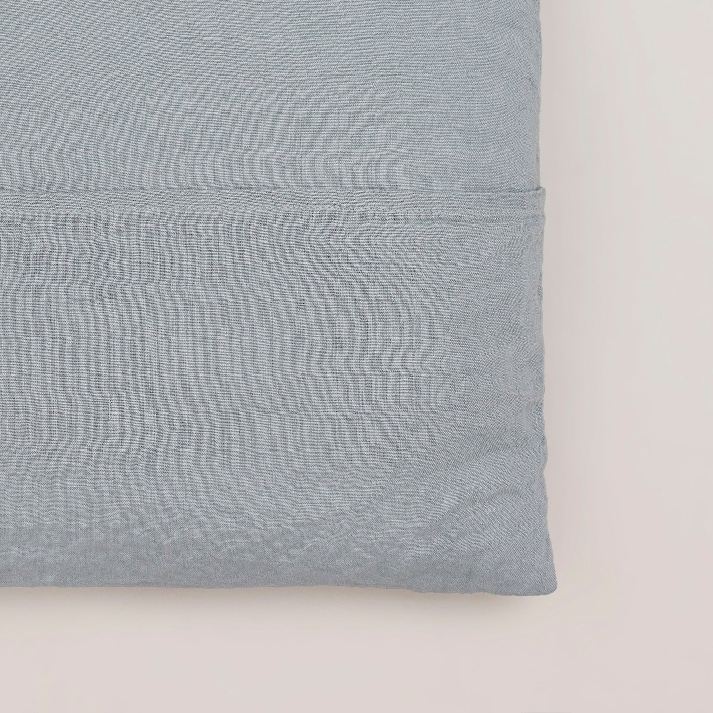 Leinen-Kissenbezug Mediterran Blau LEINEREI