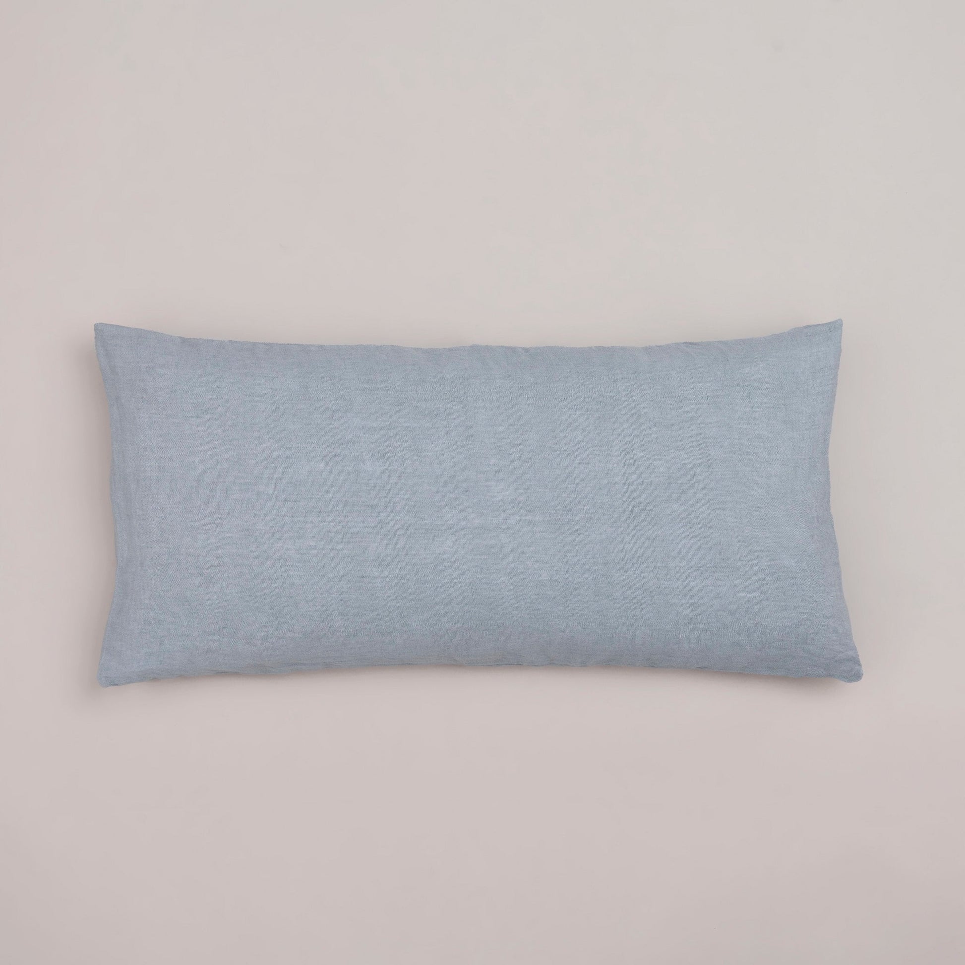 Leinen-Kissenbezug Mediterran Blau LEINEREI