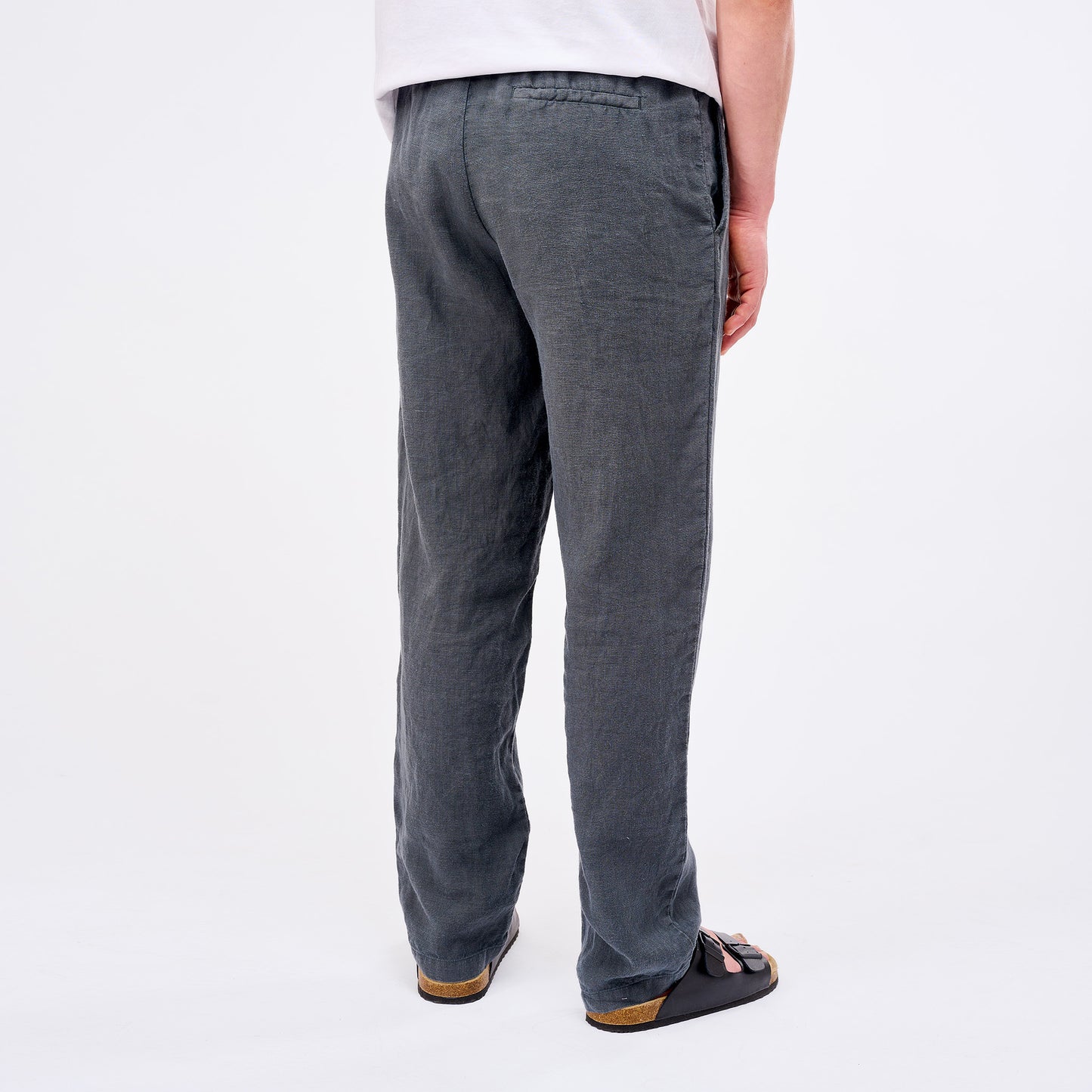 Leinenhose Herren Cozy Anthrazit