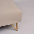 Leinen-Spannbettlaken taupe von LEINEREI - Premium Leinen, made in Europe aus 100% gewaschenem Leinen. Weiches Leinen für maximalen Komfort. Hochwertig und nachhaltig produziert.